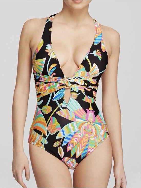 Trina Turk Other - $140 Sz 6 TRINA TURK  TAHITIAN Floral ONE-PIECE SWIMSUIT
